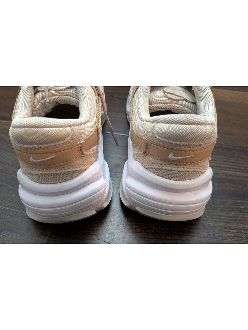 Nike AL8 Women's Sneakers Size 7 Cream Beige Y2K/ 90s style shoes - Picture 3 of 7